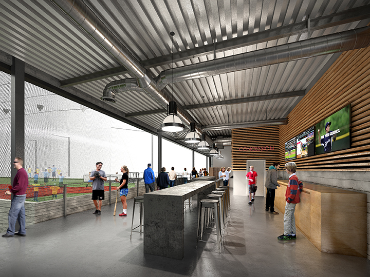 Indoor Baseball Facility Round Rock Architecture
